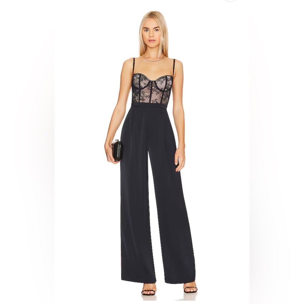 Katie May Tink Jumpsuit in Black- Sz Small